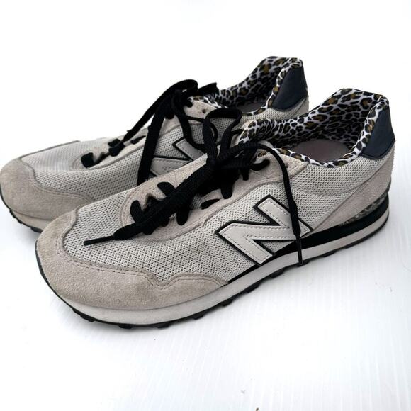 New Balance Women's 515 Sneaker Nimbus Cloud/Black/White leopard size 11 - Picture 1 of 7